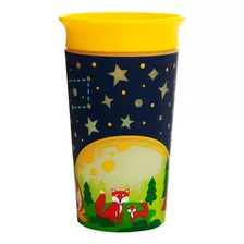 Vaso Miracle Cup 9 Oz Glow In The Dark Zorro Munchkin Color Amarillo