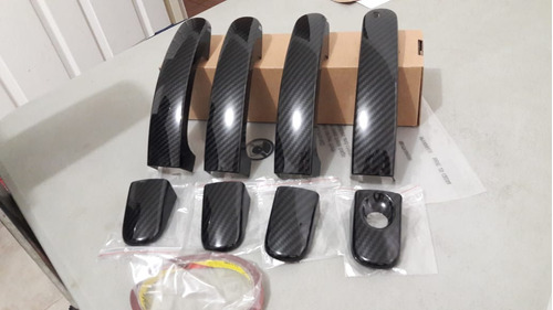 Cubre Manijas Fibra Carbono Ford Focus Escape Tuning St Rs Foto 4