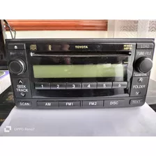 Radio Toyota Fortuner Cd Mp3 -panasonic 86120-0k270 Negro