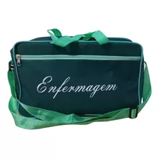 Bolsa Para Enfermagem Com Alça De Mão E Ombro Verde