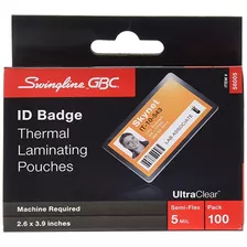 Hojas De Swingline Gbc Laminado, Laminado Bolsas Térmicas, T