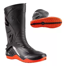 Bota Motoqueiro Moto Motoboy Cano Longo Impermeável Motosafe