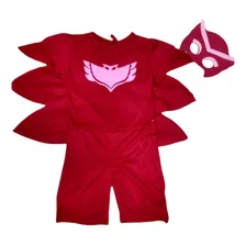 Fantasia Pj Masks Infantil Curujita Para Menina Com Máscara 