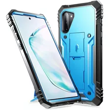 Funda Para Samsung Galaxy Note 10, Azul/resistente/soporte