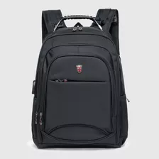 Mochila Bolsa Faculdade Impermeável Reforçada Notebook Slim