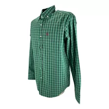 Camisa Txc 100% Algodão Xadrez Para Usar Com Calça E Botina