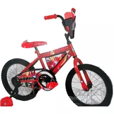 Bicicleta R16 Iron Man Marca Huffy Color Rojo