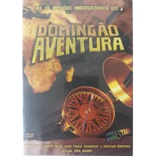 Dvd Domingão Aventura-as 10 Missões Inesquecíveis, Lacrado