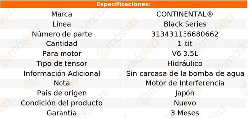 Distribucin Diamante Mitsubishi V6 3.5l 97/04 Black Series Foto 3