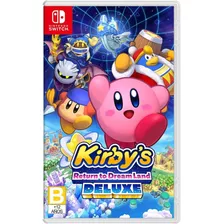 Kirby Return To Dream Land Deluxe Para Nintendo Switch