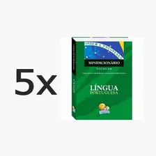 Kit 5 Minidicionário De Português Editora Todolivro