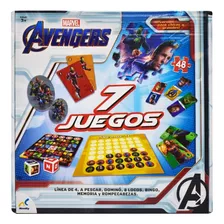 Marvel Avengers 7 Juegos En 1 Juego De Mesa Novelty