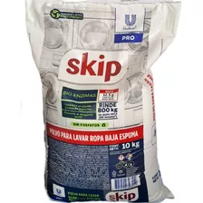 Jabón En Polvo Skip Profesional Bio-enzimas Floral Doypack 10 kg