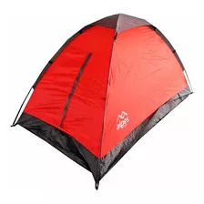 Carpa 2 Personas Alpes Camping Pesca Campamento 400mm Color Rojo