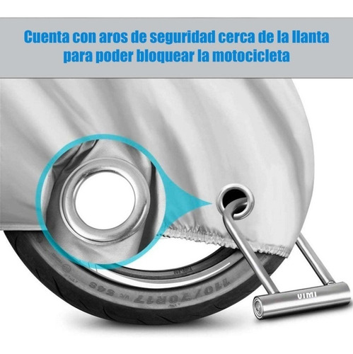 Funda Cubre Polvo Para Moto Bicicleta Impermeable Foto 5