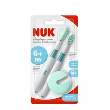 Set De Entrenamiento Cepillos Dental Nuk Con Tope