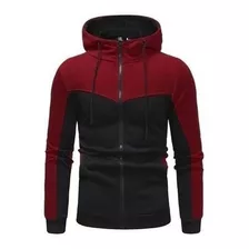 Moletom Jaqueta Slim Ziper Blusa Frio Power