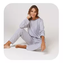 Pijama Largo Mujer Talles Especiales 