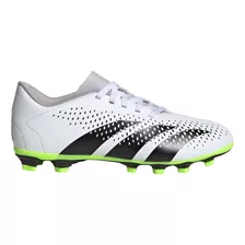 Botines De Fútbol Predator Accuracy.4 Multiterreno Ie9434 Ad Color Blanco Talle 33 Ar