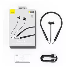 Auriculares Inalámbrico Deportivo Baseus Bluetooth 5.2 Negro