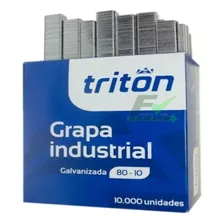 Caja De Grapa Galvanizada 80-10 Caja X 10.000 Und