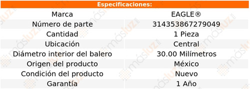 (1) Soporte Cardan Ctral Pathfinder 3.0lv6 87/95 Foto 4