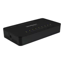 Switch 8 Portas Fast Ethernet Poe Passivo Intelbras Sf800 Q+