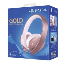 Audifonos Para Playstation 4 Originales Wireless Gold