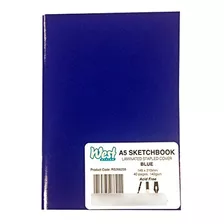 Libreta De Bocetos Laminada West 266259 A5 140 Gsm - Azul