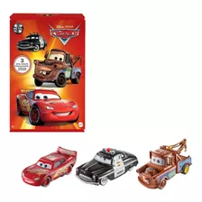 Vehículo De Juguete Disney Pixar Cars 3 Pack