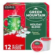 Green Mountain Coffee Roasters K-cups, Holiday Blend, 12 Uni