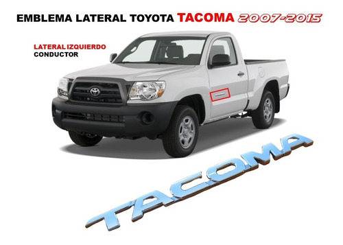 Emblema Lateral Tacoma 2007-2015 Foto 2