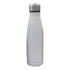 Garrafa Térmica Brilho Aço Inox Preta 500ml Boliche