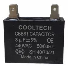 Capacitor 3 Mf Cuadrado