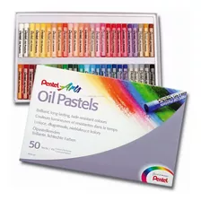 Giz Pastel Oleoso 49 Cores - Pentel Arts - Phn-50