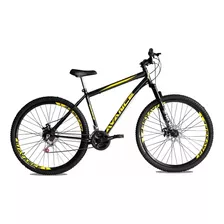 Bicicleta Aro29 Avance 21v Freio A Disco Aço Carbono C/ Susp