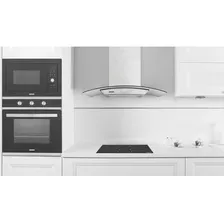 Exaustor Depurador De Cozinha Tramontina New Vetro Aço Inoxidável De Parede 90cm X 6cm X 50cm Prateado 127v