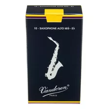 Caixa De Palhetas Para Saxofone Alto Vandoren N. 1,5