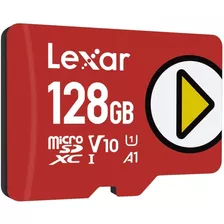 Lexar 128gb Play Uhs-i Microsdxc Memory Card 150 Mb/s