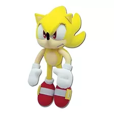 Peluche De Sonic The Hedgehog El Super Sonic Amarillo