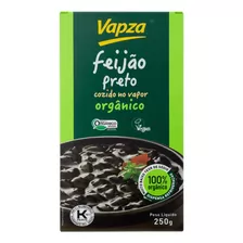 Feijão Preto Vapza Organico Em Caixa Sem Glúten 250 G