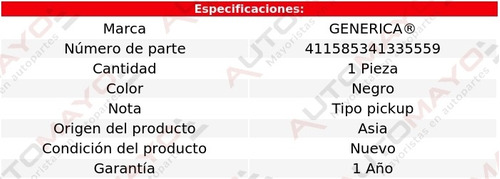 Tapa Caja Negra Generica L200 Mitsubishi 2008-2014 Foto 2