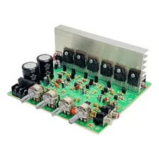Ac12-24v High .1 Amplificador Board 3channel Subwoofer