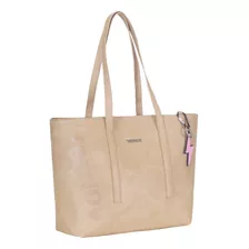 Cartera Trendy Shopping Bag Tote Cierre Mujer Grande Moda