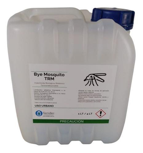 Insecticida Termonebulizable Mosquitos, Bye Mosquito Trm 4lt