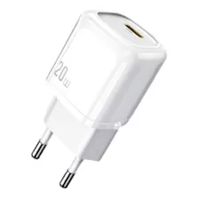 Fonte Carregador Turbo Usb Tipo-c Pd 20w Para iPhone Branco