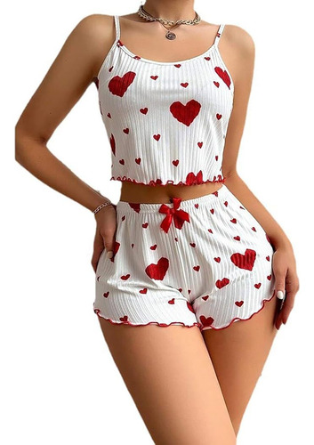 Pijama Mujer Morley Set Short + Musculosa Estampados Frescos