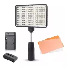 Iluminador Led Video Travor Tl180s + Bateria F550 Carregador