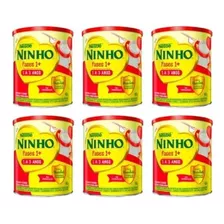 Kit C/6 Leite Ninho Fases 1+ 400g Formula Infantil Lata