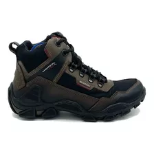 Borcegos Cuero Botas Hombre Botitas Trekking Pegada 150057